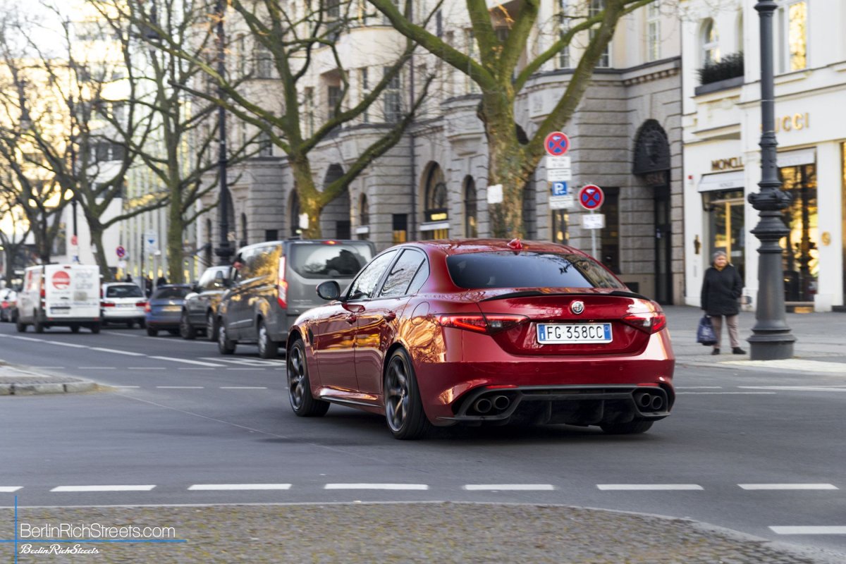 Alfa Romeo Giulia Quadrifoglio spotted in Berlin — BerlinRichStreets